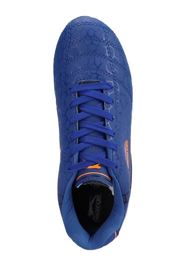 Slazenger DANGER I KRP Çocuk Halı Saha Saks Mavi Futbol Ayakkabısı