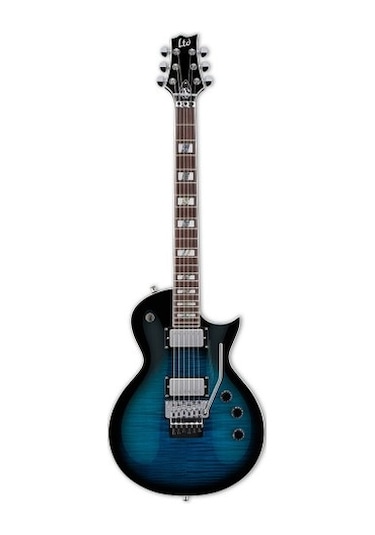 Esp Ltd As-1fr Black Aqua Sunburst Alex Skolnick Signature Elektro Gitar