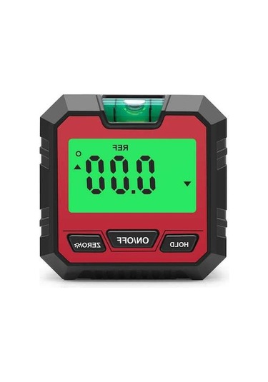 Pazly Dijital Açı Ölçer - 4x90 Ölçüm, Hassas Kesim & Tamir İçin Kompakt Seviye Aleti