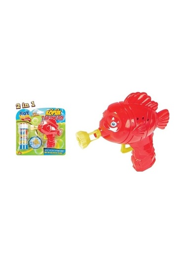 Kayyum Oyuncak Kayyum Balık Figürlü Köpük Tabanca Kırmızı 741-8B