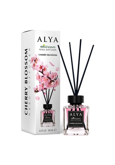 Alya Nature's Scents Cherry Blossom + Mango + Sandalwood Bambu Çubuklu Oda Kokusu 3 x 100 ML