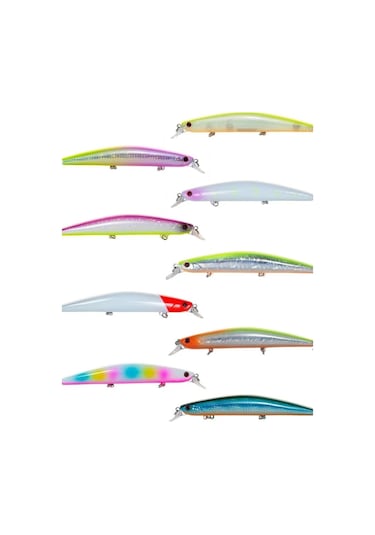 Fujin Z-bass Minnow 125f 21gr Maket Balık 102 Florida Silver