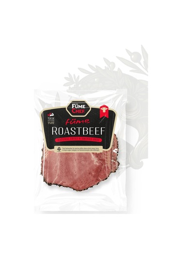 Füme Chef Dilimli Karabiberli Füme Roastbeef