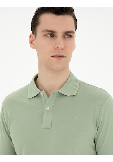 Pierre Cardin Erkek Çağla Tişört Basic 50280754-vr016 Çağla Yeşili