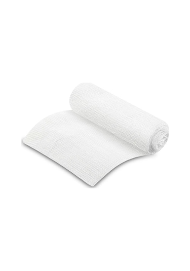 ROLL FLEX 10cm X 10m 12 Adet Pamuklu Hidrofil Sargı Bezi Rulo