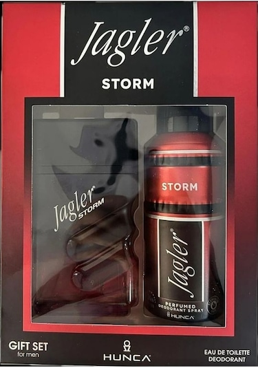 Jagler Storm Erkek Parfüm EDT 90 ML + Sprey Deodorant 150 ML