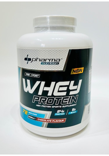 Whey Protein 2196 Gr Çikolata Aromalı Whey Protein Tozu 24 Gr Protein 5 Gr Bcaa 72 Servis
