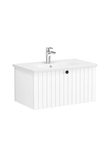 VitrA Root Groove 80 Cm Beyaz Çekmeceli Banyo Dolabı Alt Modül La Çok Renkli VitrA Root Groove 80 Cm Beyaz Çekmeceli Banyo Dolabı Alt Modül La Çok Renkli