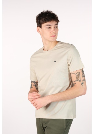 Arma Erkek Büyük Beden Bisiklet Yaka Tişört Y22374868501 Bej Arma Erkek Büyük Beden Bisiklet Yaka Tişört Y22374868501 Bej