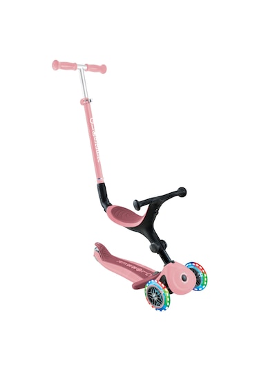Globber Go-Up Aktive Light Işıklı Scooter - Pastel Pembe