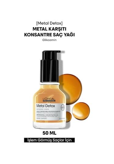 L'Oreal Professionnel Serie Expert Metal Oil Konsantre Yağ 50 ML