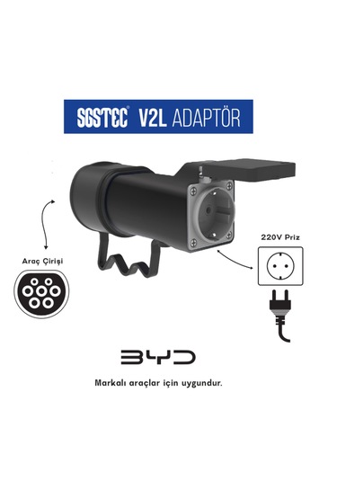 Sgstec Byd V2L Adaptör Priz 3.5 KW