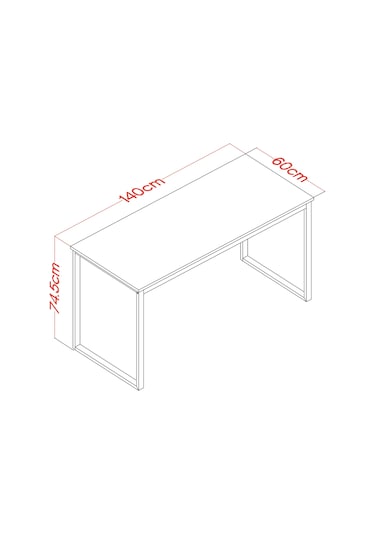 Max Mood 60 X 140 Cm Çalışma Masası Atlantik Çam