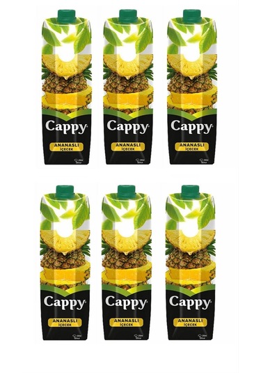 Cappy Ananslı İçecek 1 Lt X 6 Adet
