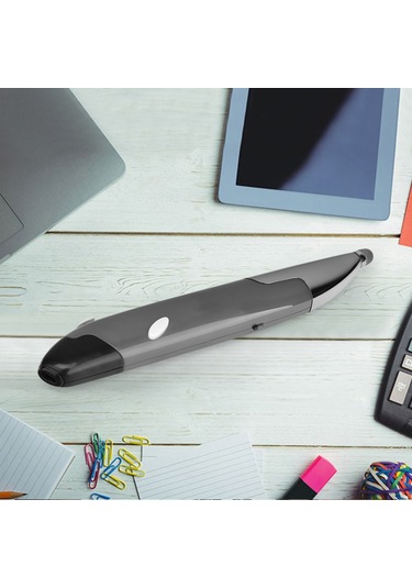 Geeksen Kablosuz Dokunmatik Kalem - 1600dpı, 10m Menzil, Pc/laptop/tablet İçin Çok Fonksiyonlu Stylus Ve Sunum Kolu 001