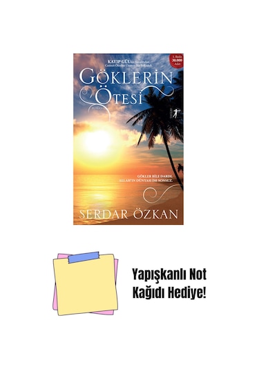 Göklerin Ötesi + Yapışkanlı Not Kağıdı
