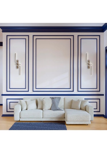 Voxlamp Zig Zag Led Duvar Aplik 50 Cm Gold