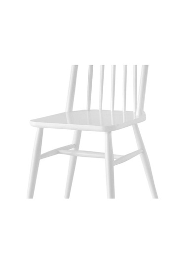 Rustica Classic Ahşap Yemek Sandalyesi Beyaz