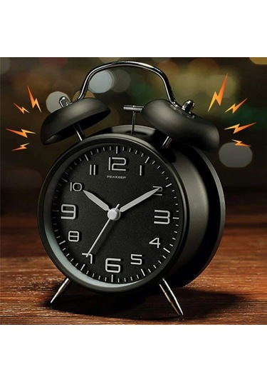 4 Inç Ikiz Çan Yüksek Sesli Çalar Red