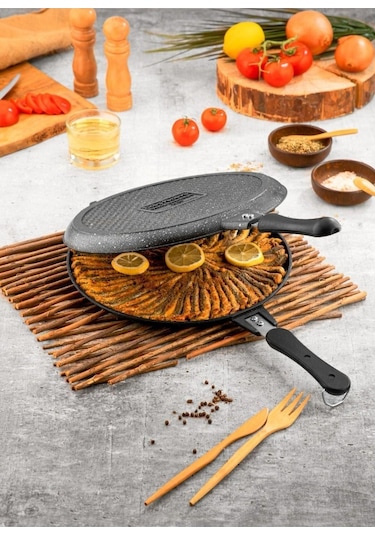 Taşhan Balık Tavası Granit 30 Cm