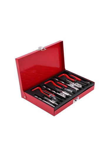 Valkyrie 88 Parça Diş Açma Helicoil Vida Tamir Onarım Seti M6 M8 M10 Profesyonel 1. Kalite