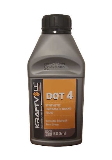 Kraftvoll Dot4 Fren Hidrolik Yağı 500ml