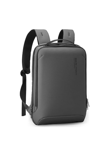 Mark Ryden MR9008 USB Şarj Portlu Laptop Notebook Sırt Çantası Gri