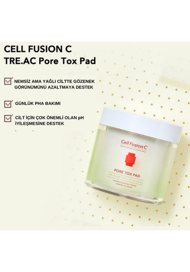 Cell Fusion C Pore Tox Pad Gözenek Bakım Pedi 60'lı