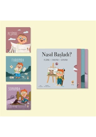 Nasıl Başladı - Her Şey Seninle Başladı 4. Set 3 Kitap / Ay...