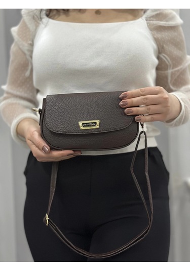 Biçomi Kahve Cilt Jessi Çanta Kahve