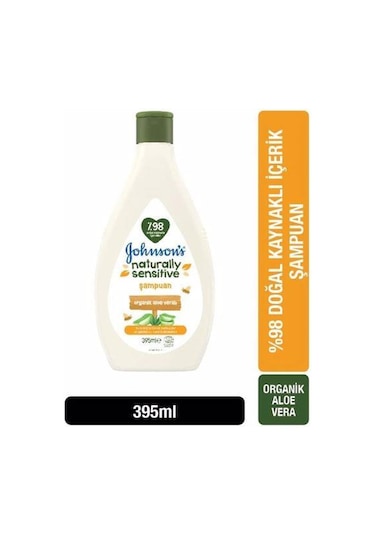 Johnson's Naturally Sensitive Bebek Şampuanı 395 ML