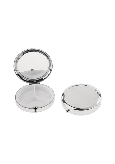 Suntek 2 Parça Vitamin Tıbbı Tablet Kutusu Hap Saklama Diğer