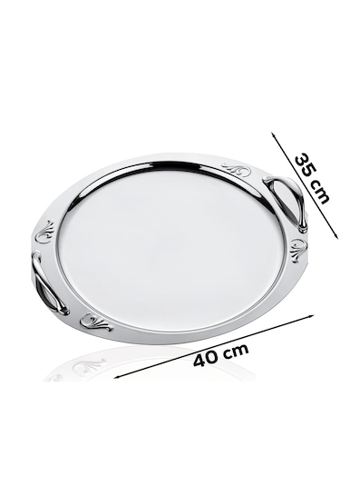 Özkent K-650 Kardelen Çay Ve Kahve Tepsisi Sunum Tepsisi 35x40cm