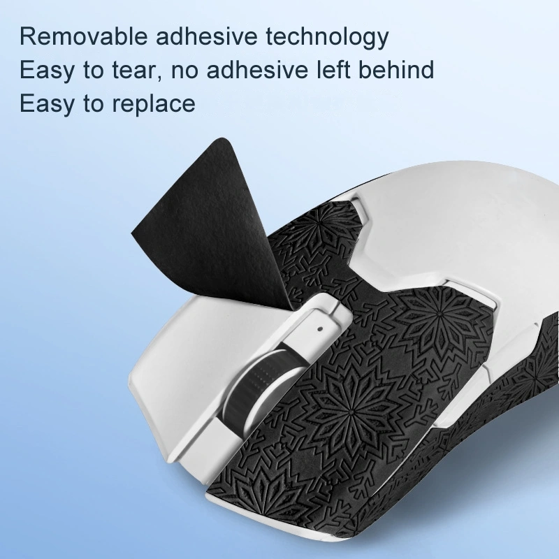 Sones Razer Viper Mini Siyah Yarım Çevresel İçin Kar Tanesi Desenli Kaymaz Fare Çıkartmaları Diğer