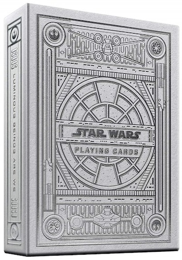 Star Wars Iskambil Oyun Kağıdı Silver Edition - Light Side Gri