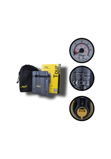 Airman Tour Us Moto Kompresör