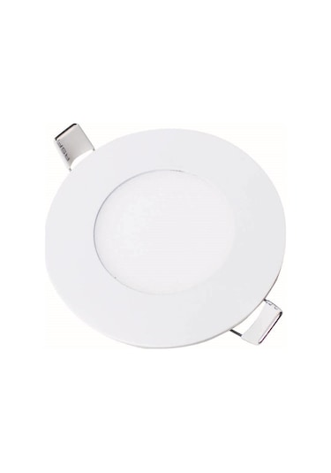 9W YUVARLAK SIVA ALTI LED PANEL BEYAZ 6500K Beyaz