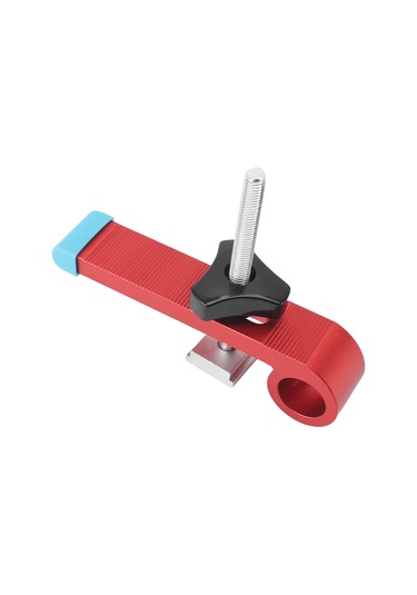 Ximistore9 Alüminyum T-track Ahşap Presi - Hızlı Konumlandırma, Çeşitli Açılarla Basma, Ahşap İşçilik İçin Pratik Takım