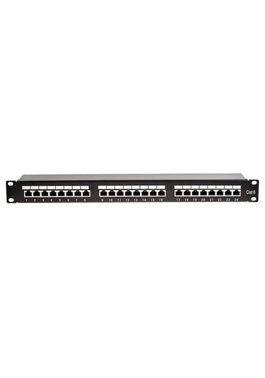Cabex - 24 Port 1U 19" Cat6 Utp Patch Panel