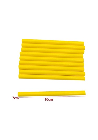 Venturemart Elektrik Yapıştırıcı Tabancası Için Sarı Renk 7mm Sıcak Eritme Yapıştırıcı Sopa Ara