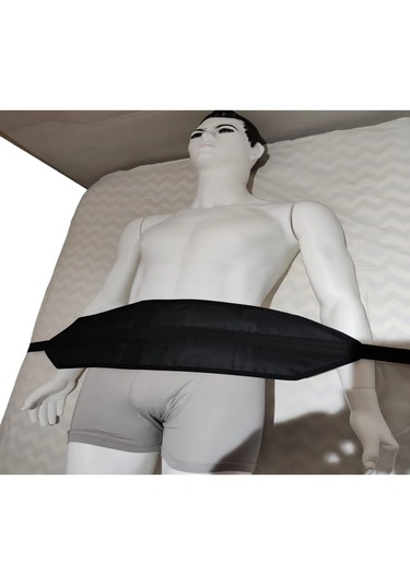 Ozclife Tek Kemerli Hasta Yatağa Bağlama Kemeri - Siyah