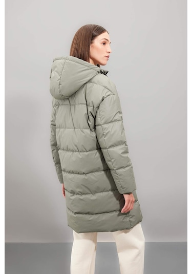DeFacto Regular Fit Kapüşonlu Fermuarlı Cepli Parka D5953AX24WNKH439 Haki DeFacto Regular Fit Kapüşonlu Fermuarlı Cepli Parka D5953AX24WNKH439 Haki