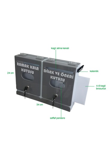 Gri Ramak Kala Dilek Öneri Kutusu