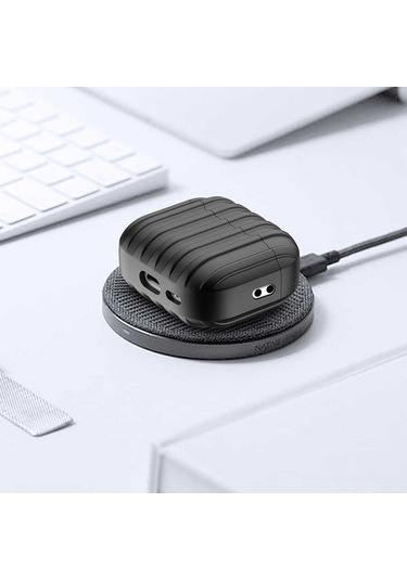 Noktaks - Airpods Pro 2 Uyumlu Airpods Pro 2 - Kılıf Airbag 30 Kılıf - Kırmızı