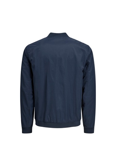Erkek Fermuarlı Bomber Ceket - 12165203 Navy Blazer
