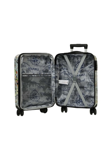 Lumberjack Pc London -k 5fx Çok Renkli Unisex Küçük Boy Valiz 000000000101975182 Çok Renkli