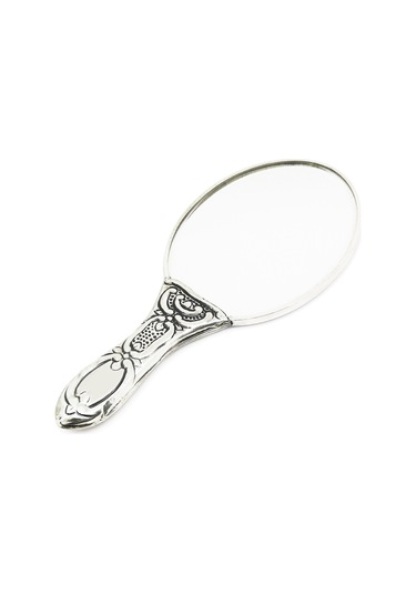 Altın Sepeti GA084 Gümüş Atatürk Imzalı ve Silüetli Ayna