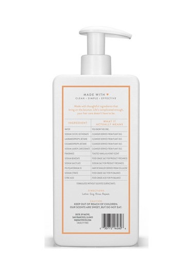 Native Toasted Vanilla & Honey Hacimlendirici Şampuan 487 ML