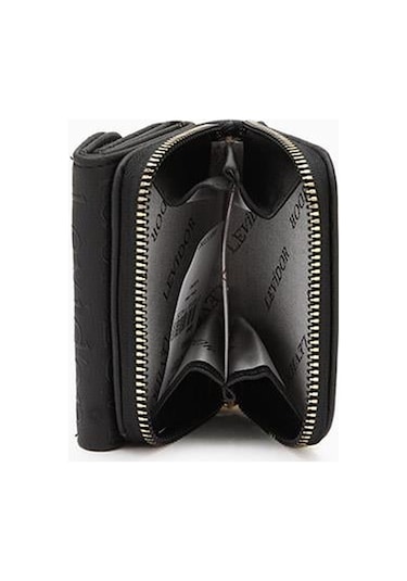 Levidor - Cüzdan 910011 Siyah Çok Renkli