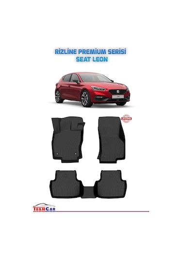 Teamcar Seat Leon 2021 Sonrası Uyumlu Premium Seri Havuzlu Paspas